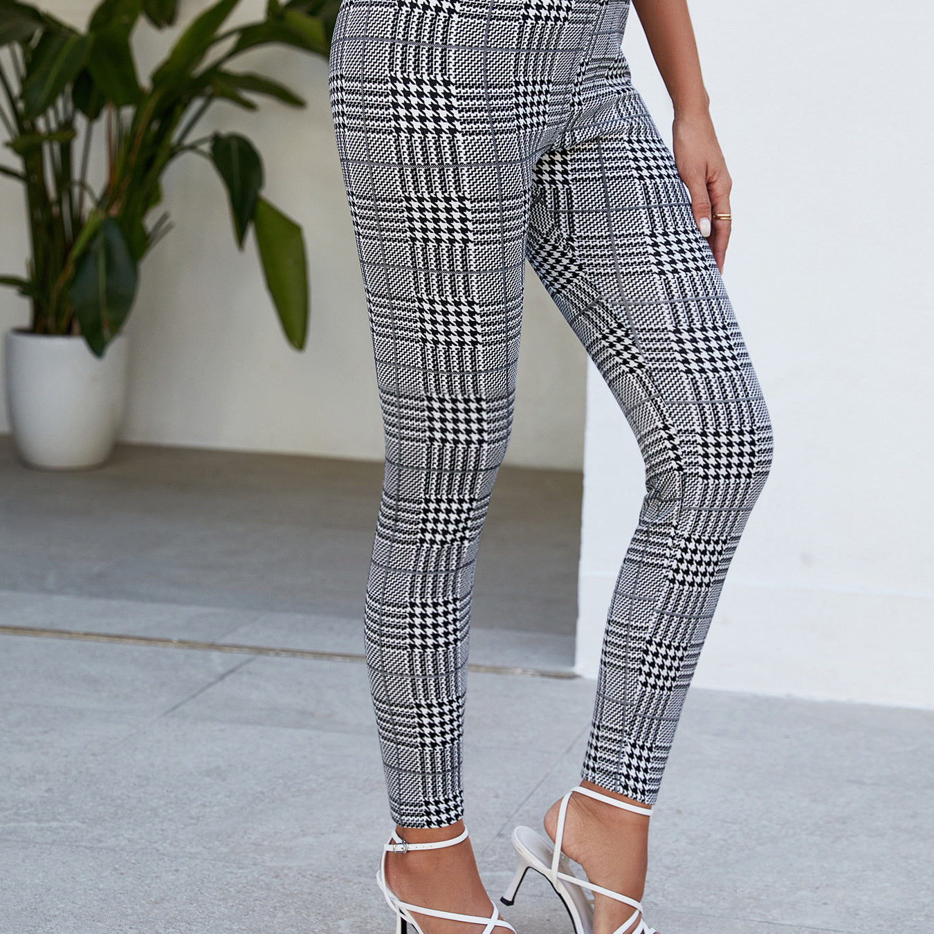 Quick-Dry Stretch Cropped Skinny Pants