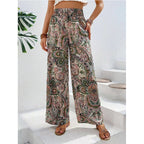 High-Waist Casual Beach Pants