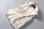 Open-Front Faux Fur Vest