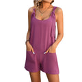 Tie-Strap Pocket Romper