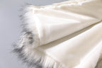 Open-Front Faux Fur Vest