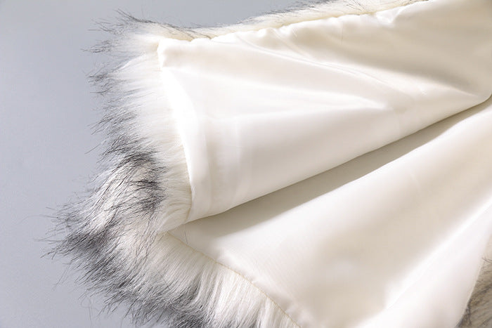 Open-Front Faux Fur Vest