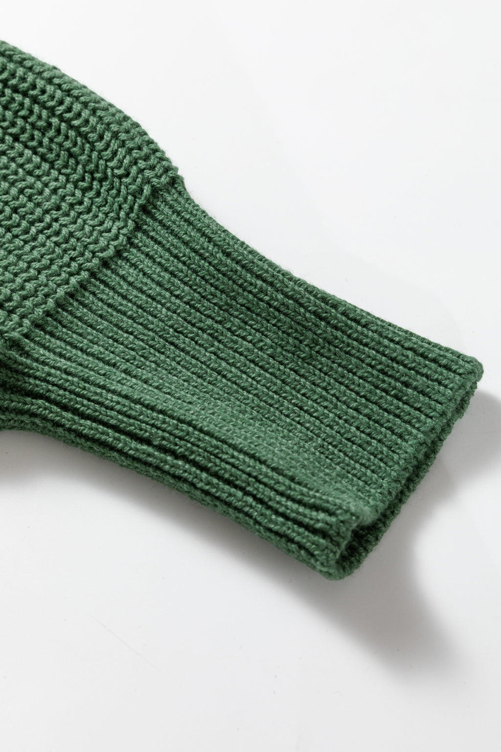 Green Lantern Sleeve Empire Waist Mini Sweater Dress