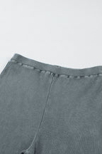 Vintage Wash Ribbed Leggings
