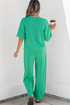 Boxy Tee and Barrel Pants Set