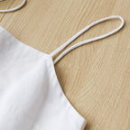 Strappy Cotton Mini Slip Dress
