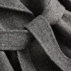 Double-Faced Wool Slim Midi Coat