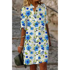 Pattern Midi Dress — Pattern 1