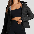 Quilted Stand-Collar Padded Jacket