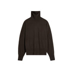 Batwing-Sleeve Cashmere Turtleneck Sweater