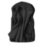 Open-Front Faux Fur Vest