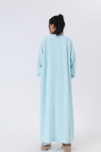 Fluffy Knit Wide-Leg Pants 3-Piece Pajama Set